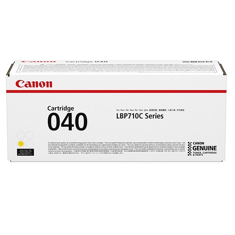 Canon 040 tonerpatron 1 stk Original Gul