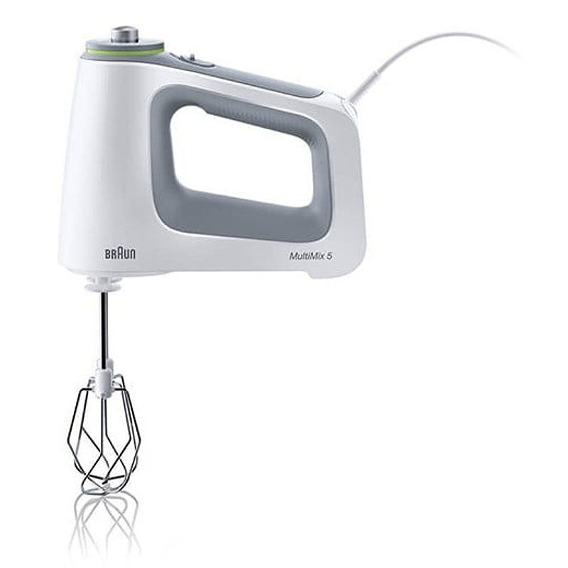 Braun MultiMix 5 HM 5137 Håndmixer 750 W Grå, Hvid