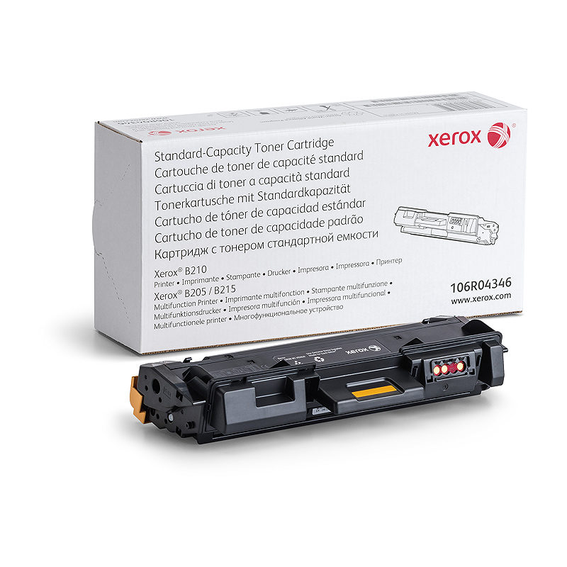 Xerox B210/B205/B215 tonerpatron SORT m/standardkapacitet (1500 sider)
