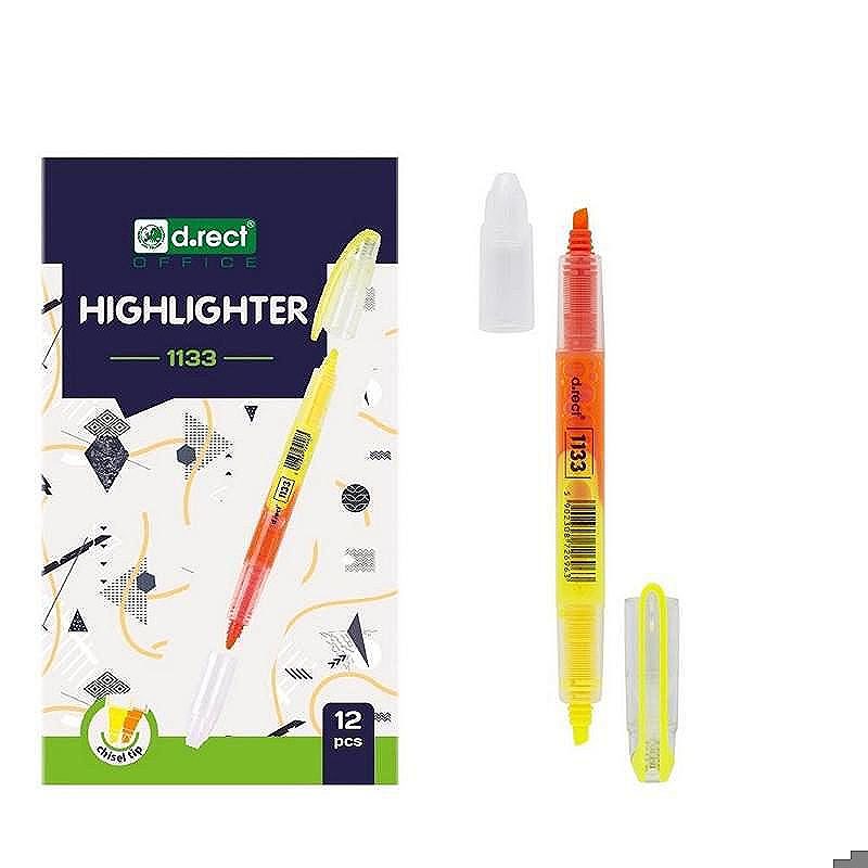Highlighter 2i1 Yellow/Orange