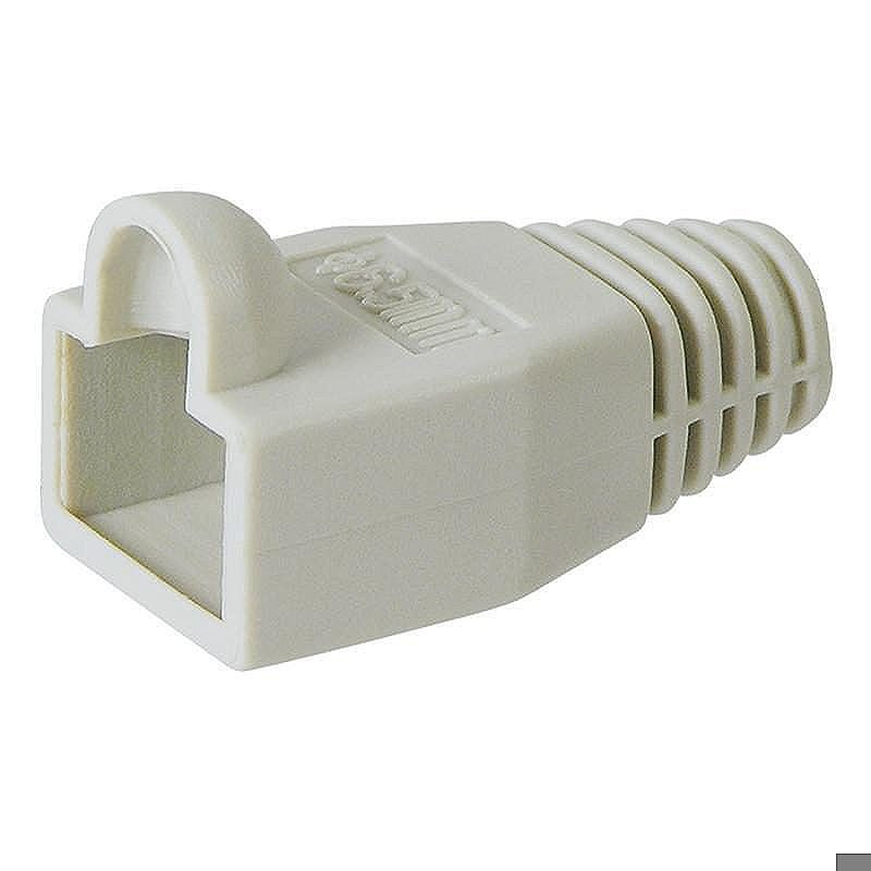 Tyller  til RJ45 stik - overtræk grå