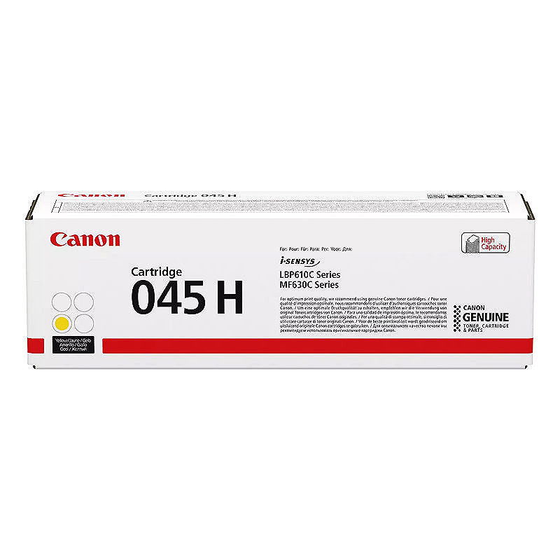 Canon 045 H tonerpatron 1 stk Original Gul