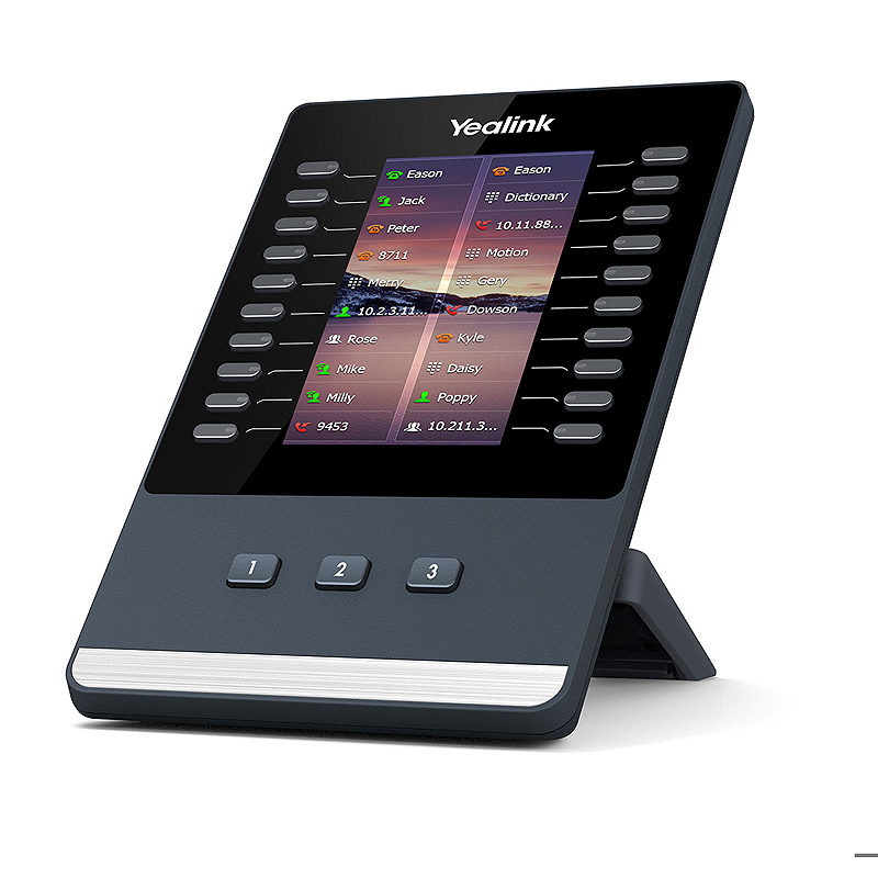 Yealink EXP43 IP add-on modul Sort, Grå 23 knapper