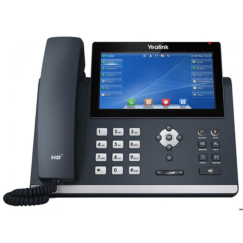 Yealink SIP-T48U IP-telefon Grå LED Wi-Fi