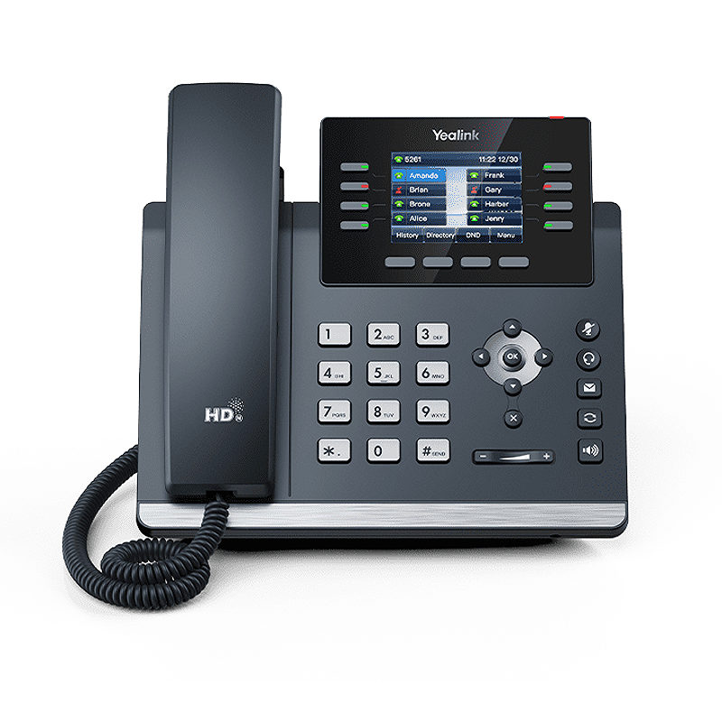 Yealink SIP-T44U IP-telefon Grå 8 Linier LCD Wi-Fi