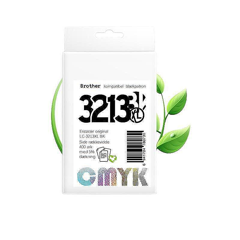 Brother LC3213BK blæk CMYK