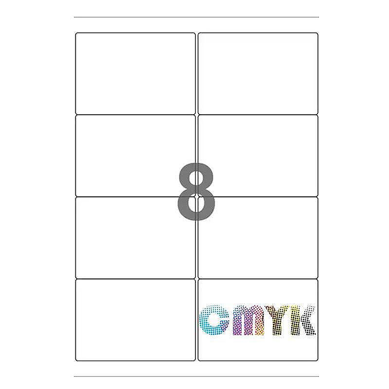 Universal label A4 99,1x67,7 8*etiket