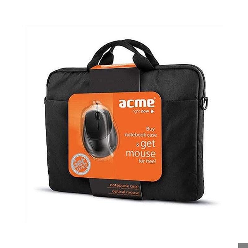 "Acme, Notebook Taske 16"" Sort Nylon"