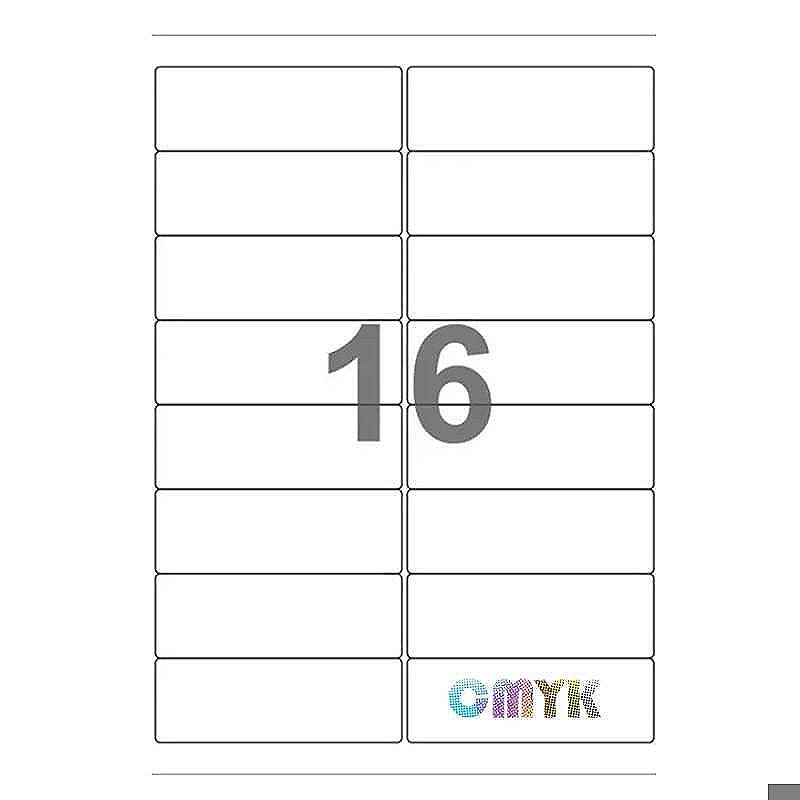 Universal label A4 99,1x33,9 16*etiket