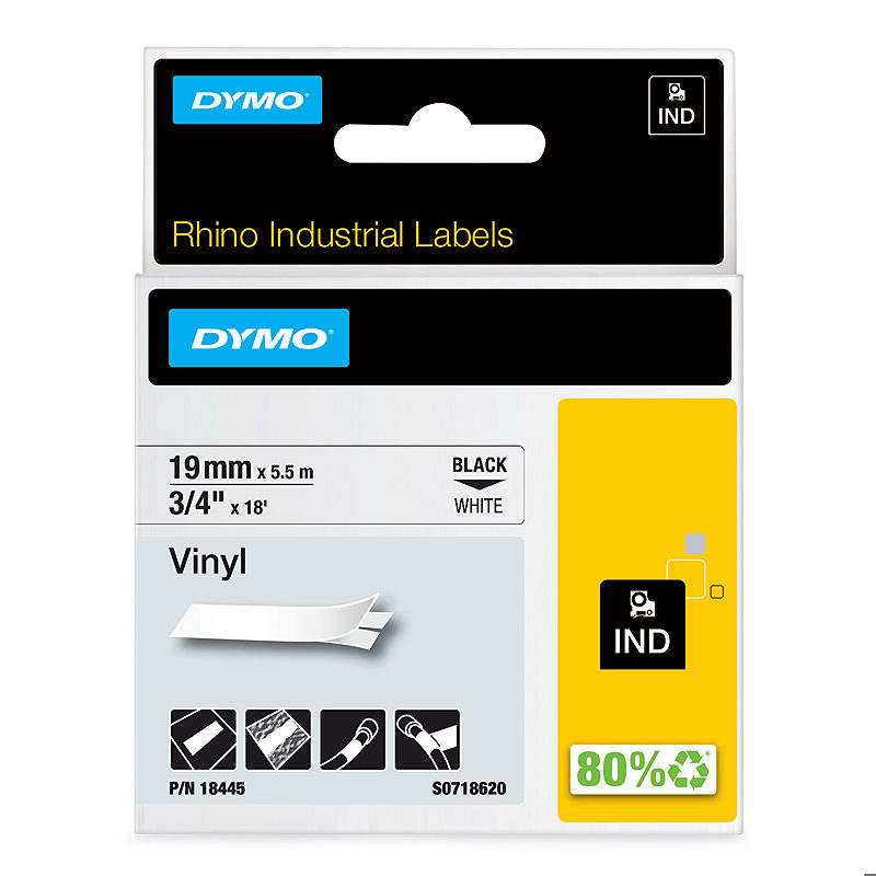 DYMO Rhino industrielle vinyletiketter
