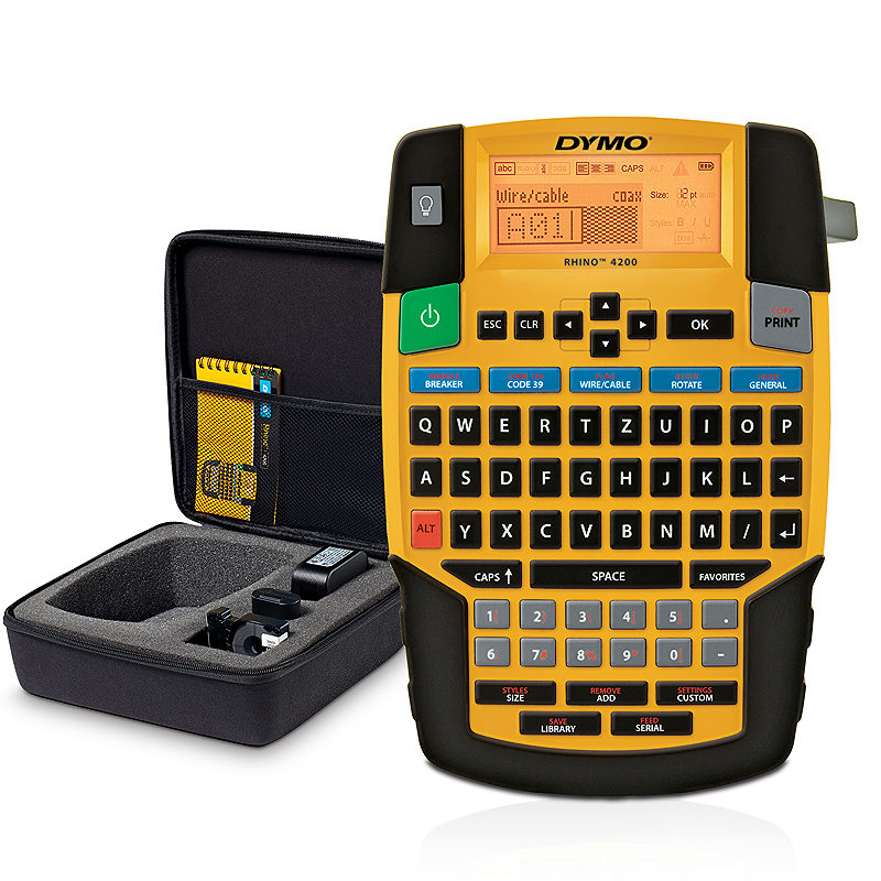 DYMO RHINO 4200 etiketprinter Termisk overførsel QWERTZ