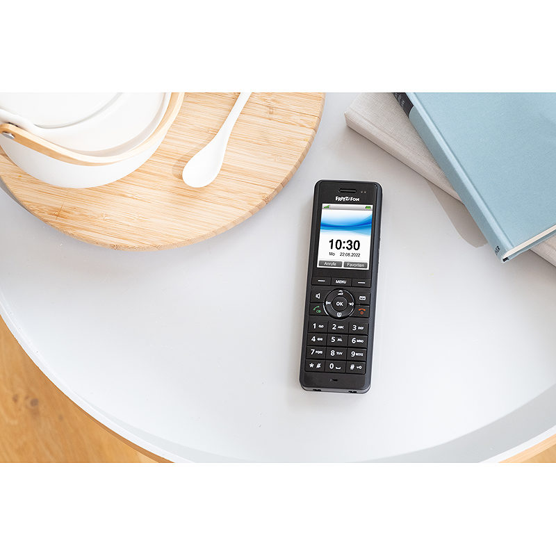 Fon FRITZ! X6 DECT telefon Nummervisning Sort - Billede 5