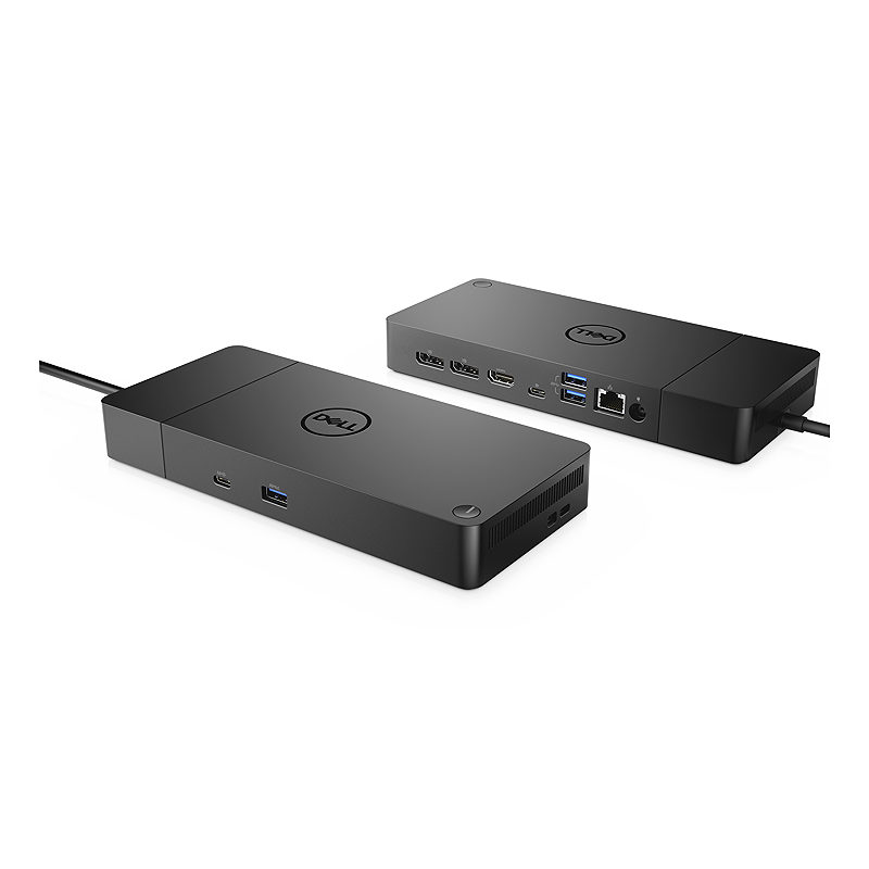 DELL WD19S-130W Ledningsført USB 3.2 Gen 2 (3.1 Gen 2) Type-C Sort