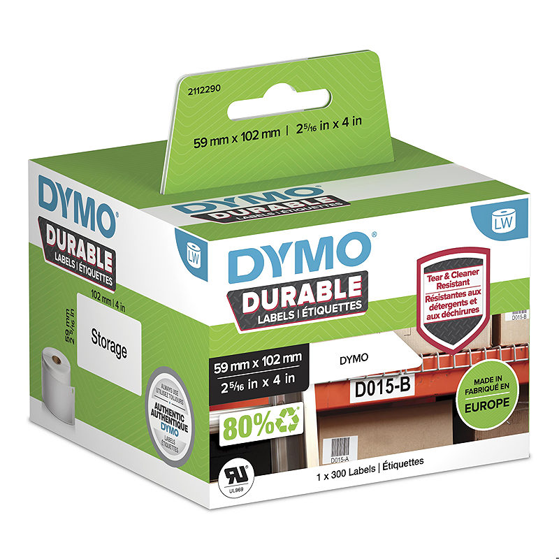 DYMO Originale LabelWriter Holdbare Etiketter