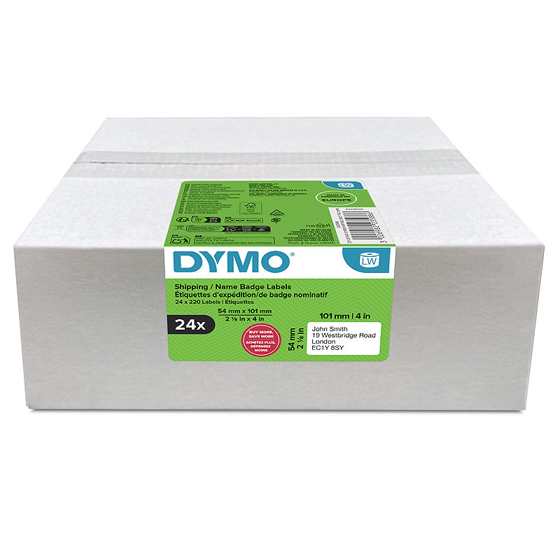 DYMO Original LabelWriter Store forsendelsesetiketter/store navneskilte