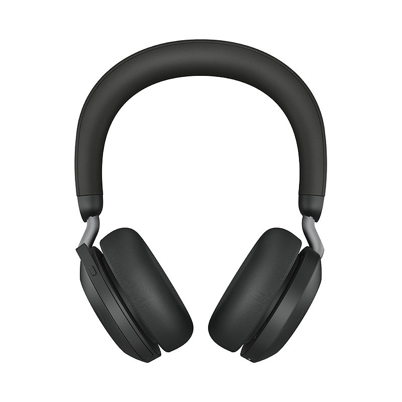 Jabra Evolve2 75 Headset Trådløs Kontor/Callcenter Bluetooth Sort