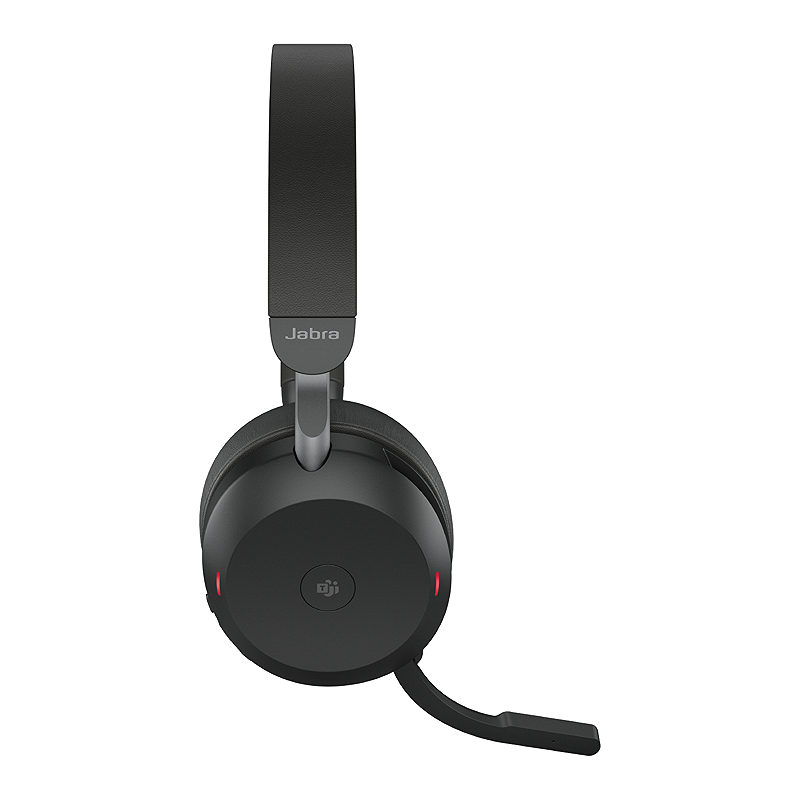 Jabra Evolve2 75 Headset Trådløs Kontor/Callcenter Bluetooth Sort - Billede 2