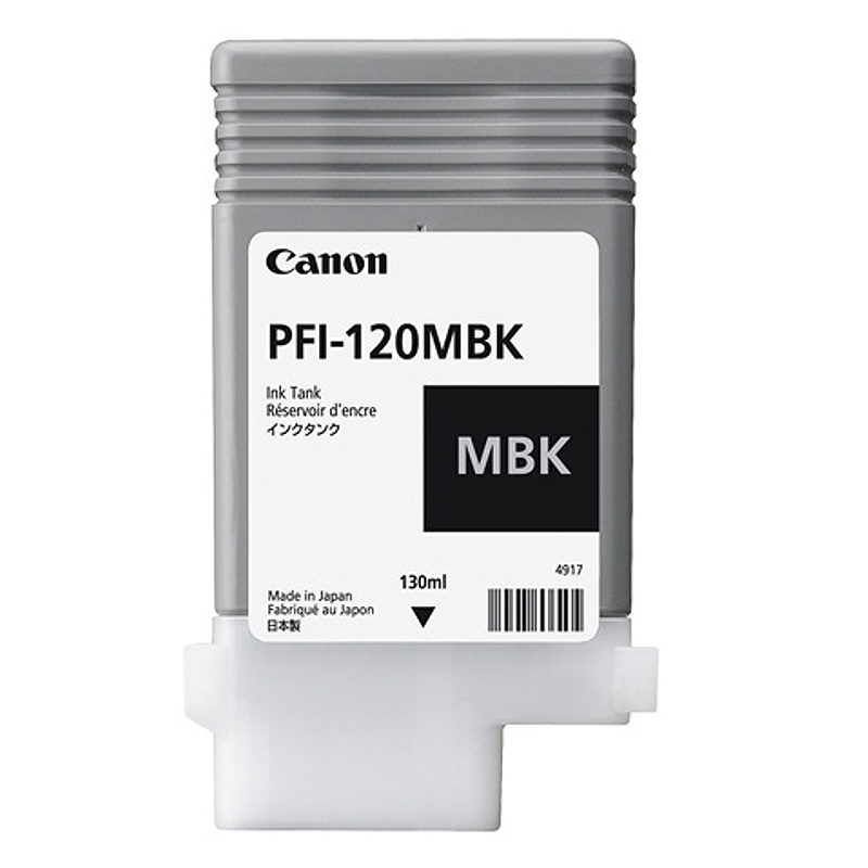 Canon PFI-120MBK blækpatron 1 stk Original Mat sort