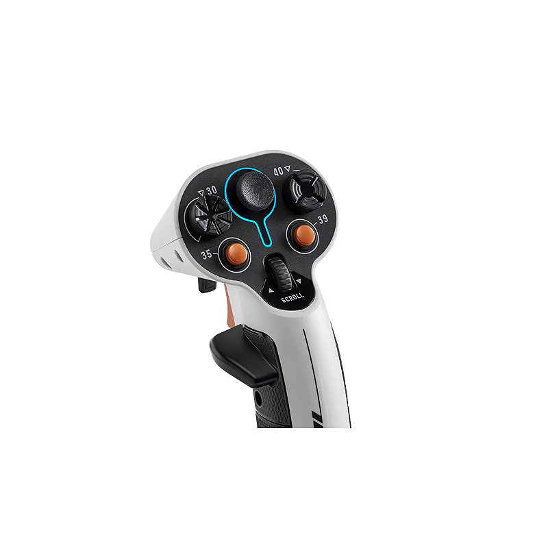 Thrustmaster Sol-R 1 Flightstick Sort, Hvid USB Analog/digital PC - Billede 2