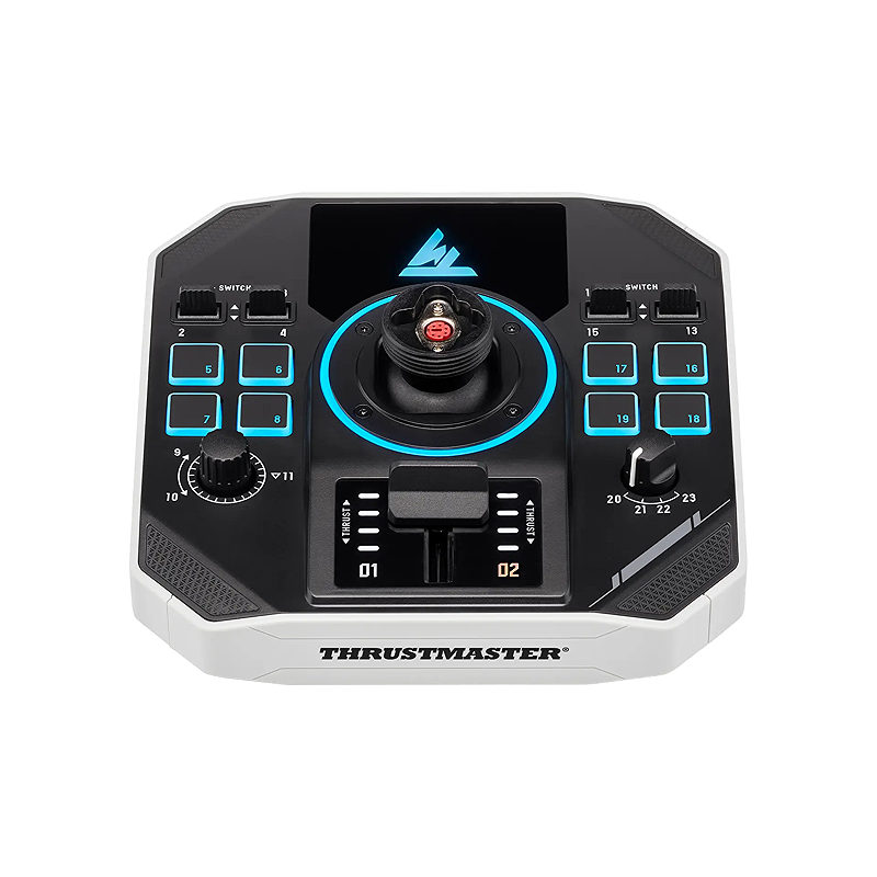 Thrustmaster Sol-R 1 Flightstick Sort, Hvid USB Analog/digital PC - Billede 3