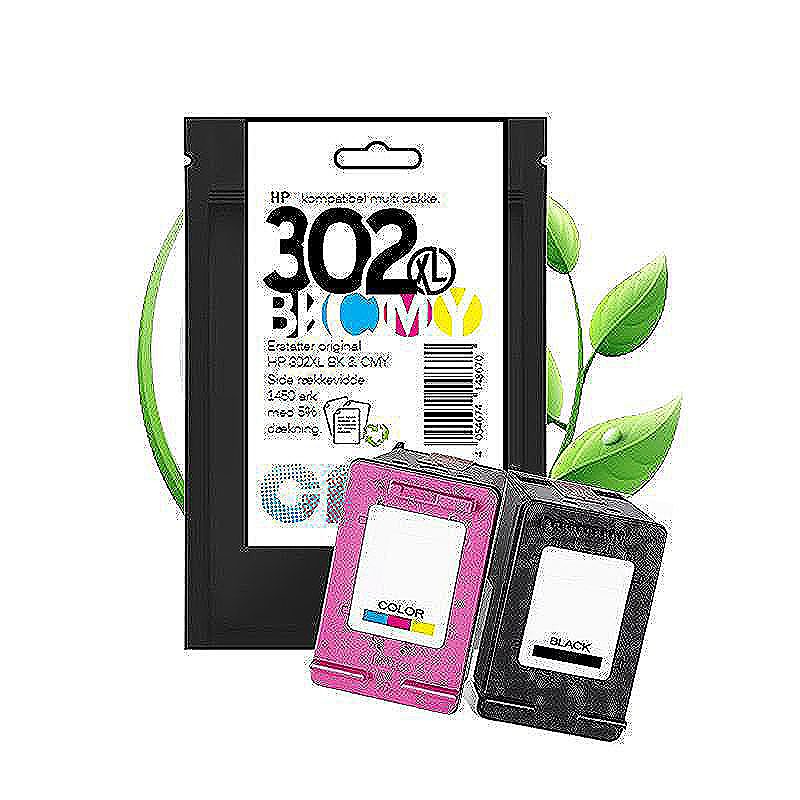 HP 302XL blæk sampak CMYK