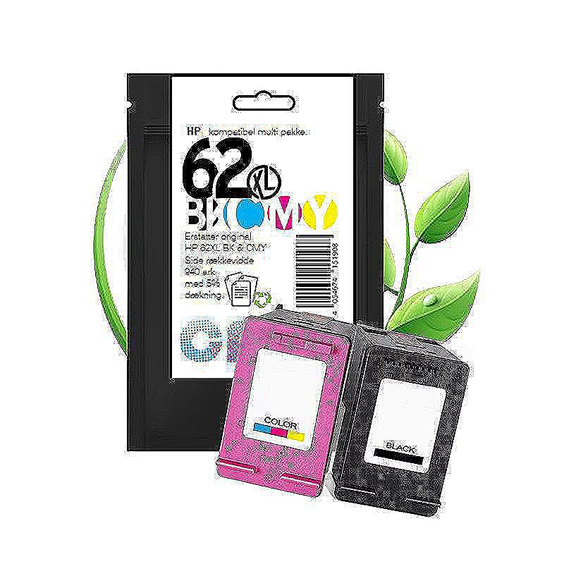 HP 62XL blæk sampak CMYK