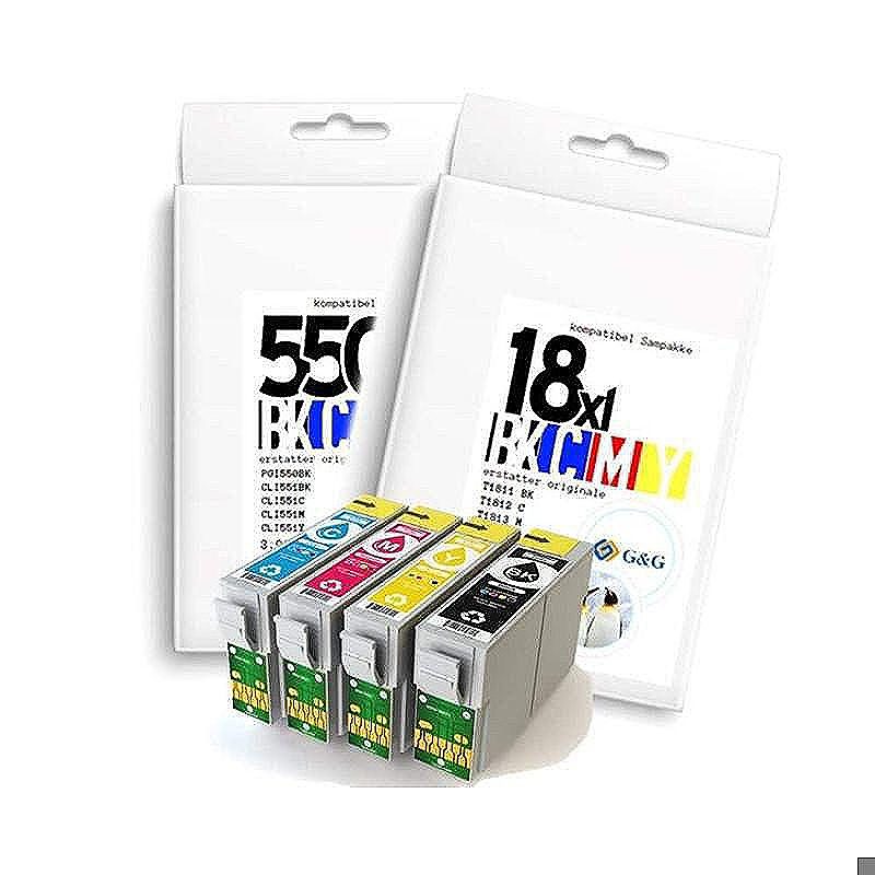Brother LC900 blæk sampak CMYK