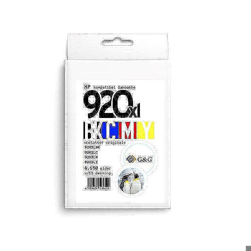 HP 920 blæk sampak CMYK
