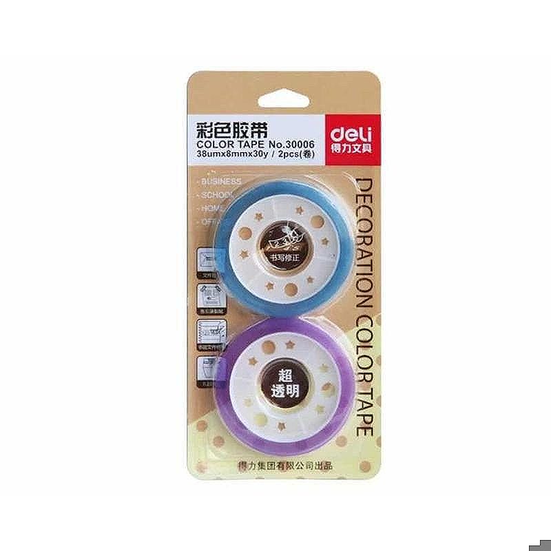 Tape farvet 8mm x 30y  til tape disp.