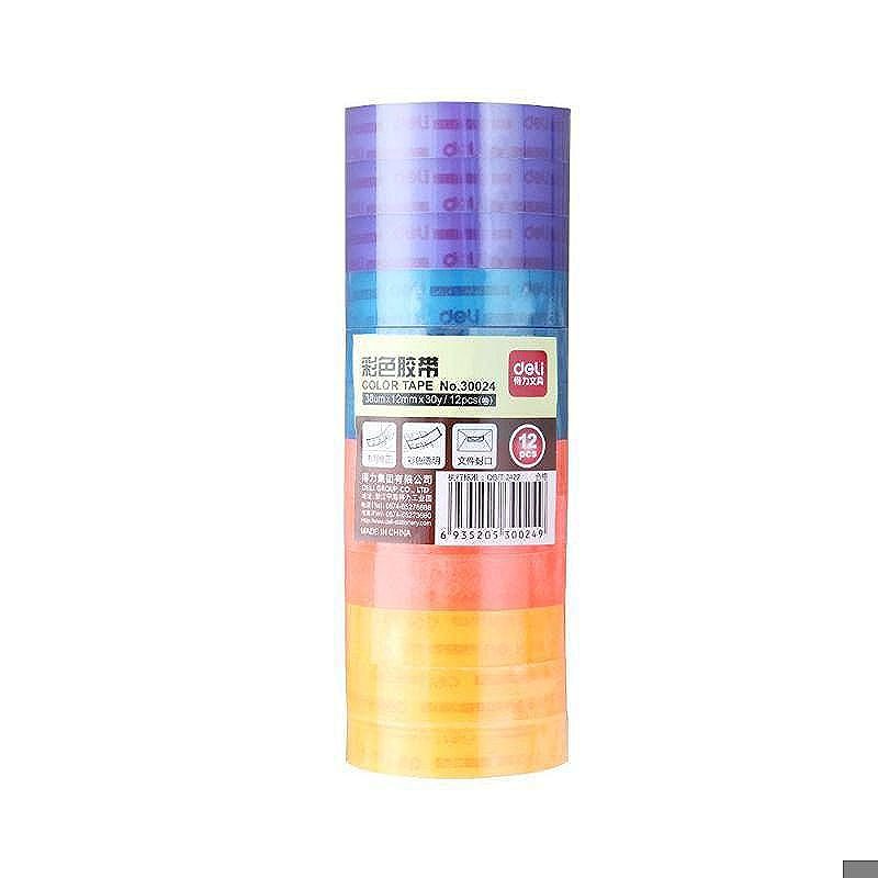 Tape farvet 12mm x 27y  til tape disp.
