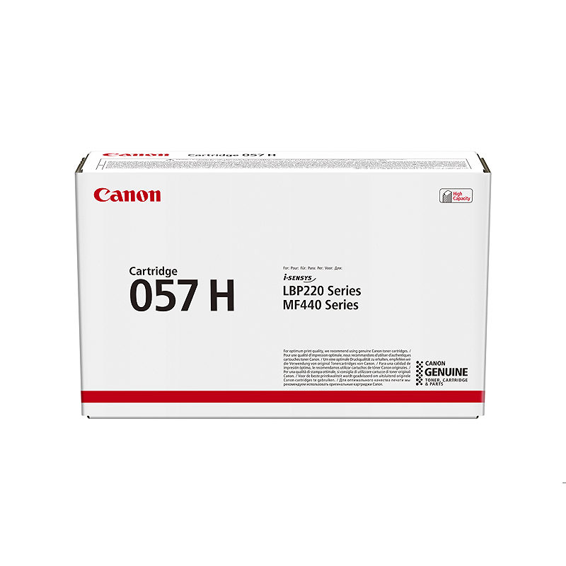 Canon i-SENSYS 057H tonerpatron 1 stk Original Sort