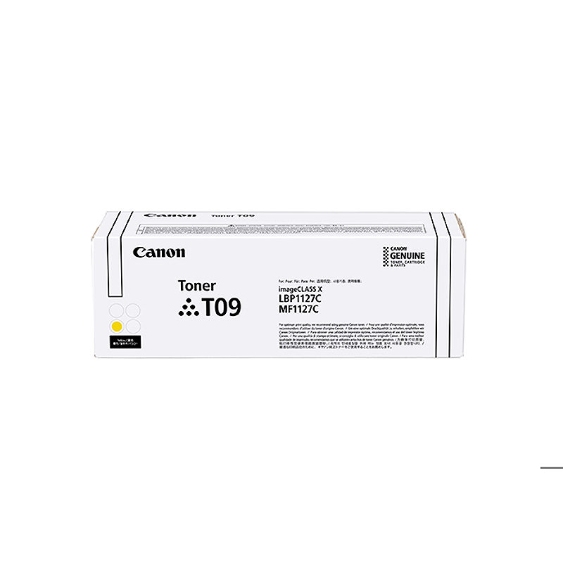 Canon TONER T09 Y tonerpatron 1 stk Original Gul