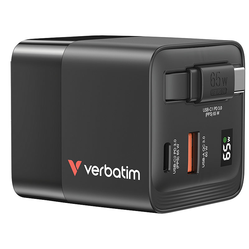 Verbatim GaN Charger 65W
