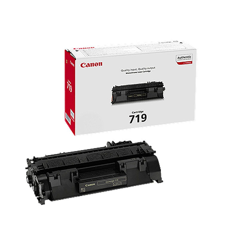 Canon CRG 719H BK tonerpatron 1 stk Original Sort - Billede 2