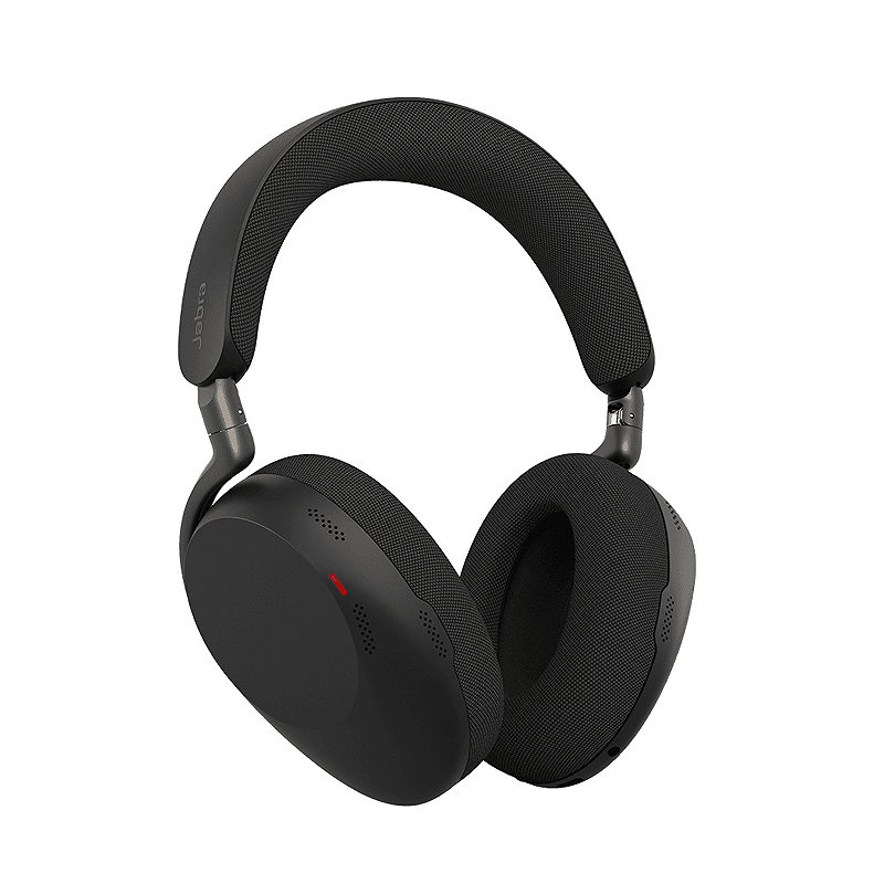 Jabra Evolve3 85 Headset Kabel & trådløs USB Type-C Bluetooth Sort