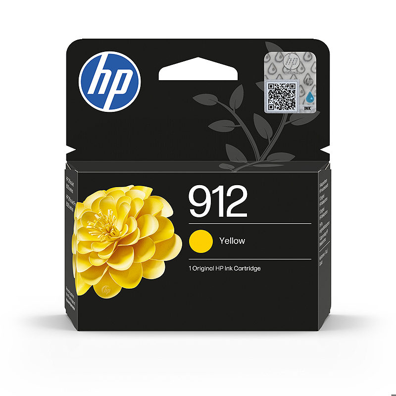 HP 912 Original Ink-blækpatron, gul
