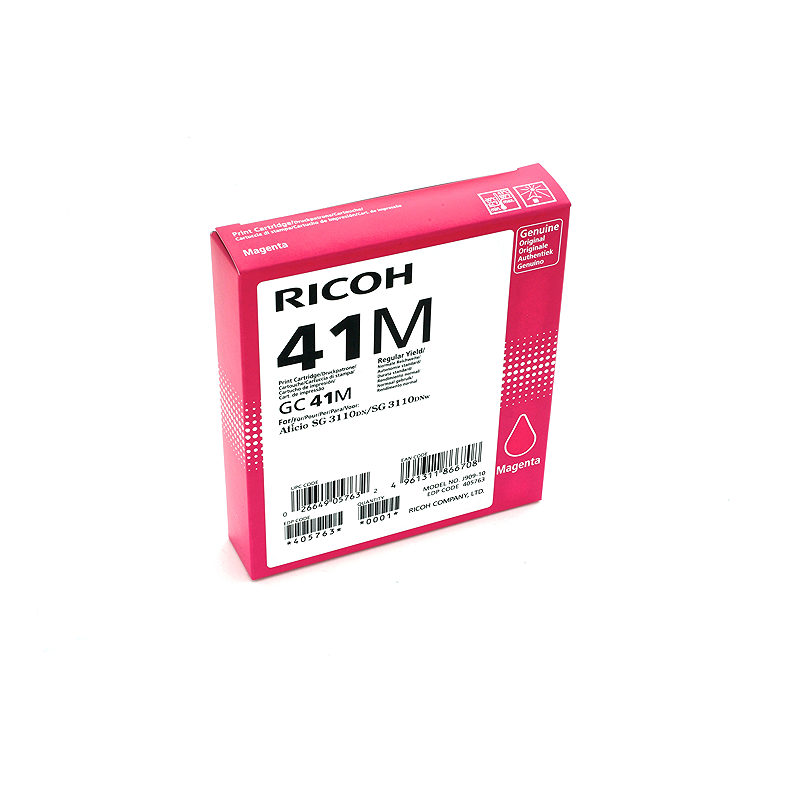 Ricoh 405763 blækpatron 1 stk Original Standard udbytte Magenta