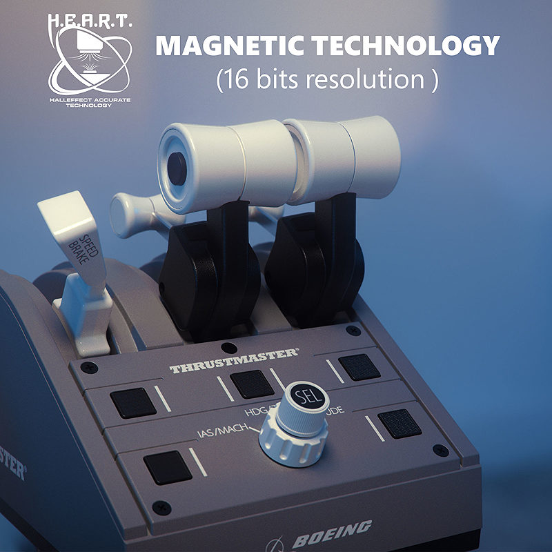 Thrustmaster TCA Quadrant Boeing Edition - Billede 7