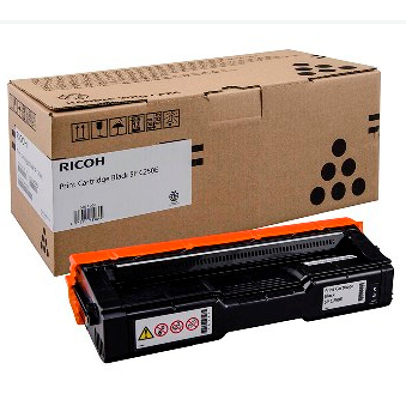 Ricoh 407543 tonerpatron 1 stk Original Sort