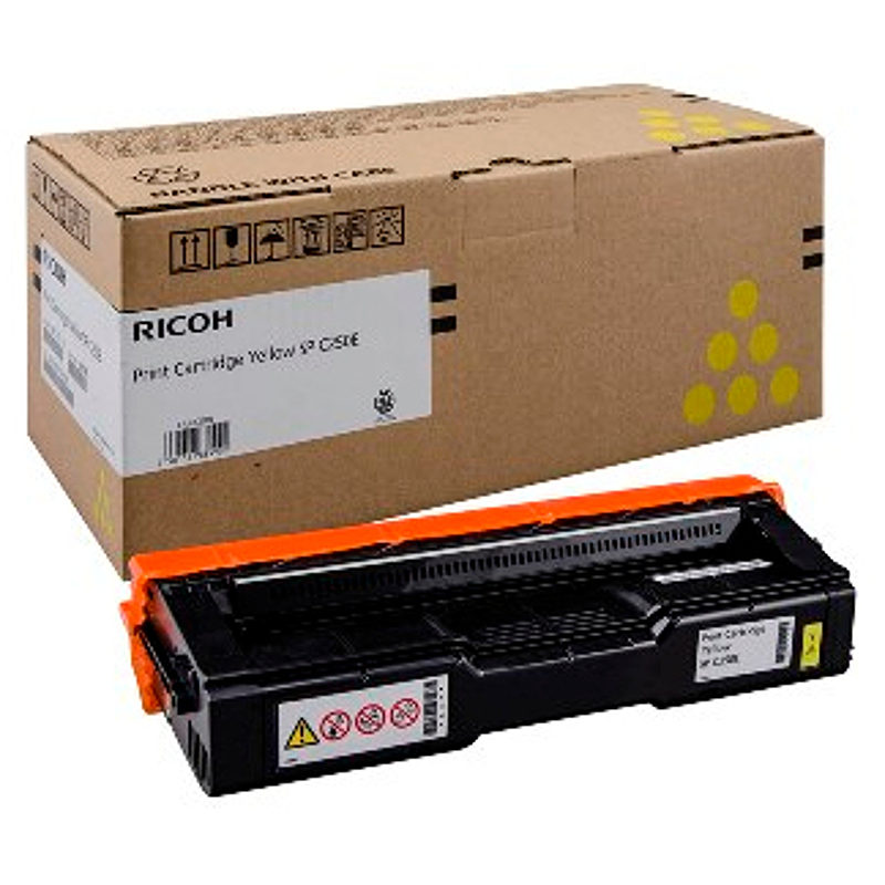 Ricoh 407546 tonerpatron 1 stk Original Gul