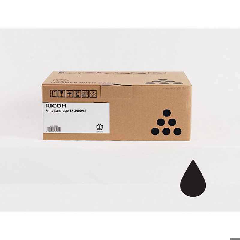 Ricoh 406523 tonerpatron 1 stk Original Sort