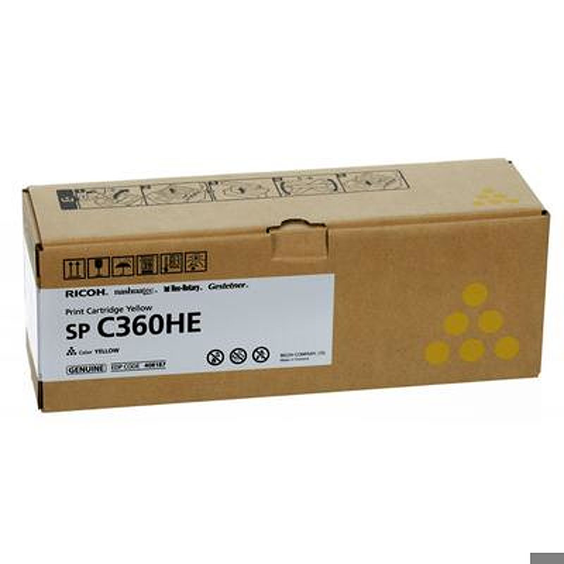 Ricoh 408187 tonerpatron 1 stk Original Sort