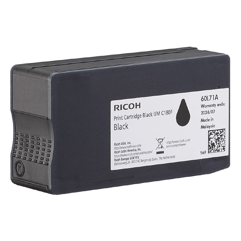 Ricoh 408517 tonerpatron 1 stk Original Sort