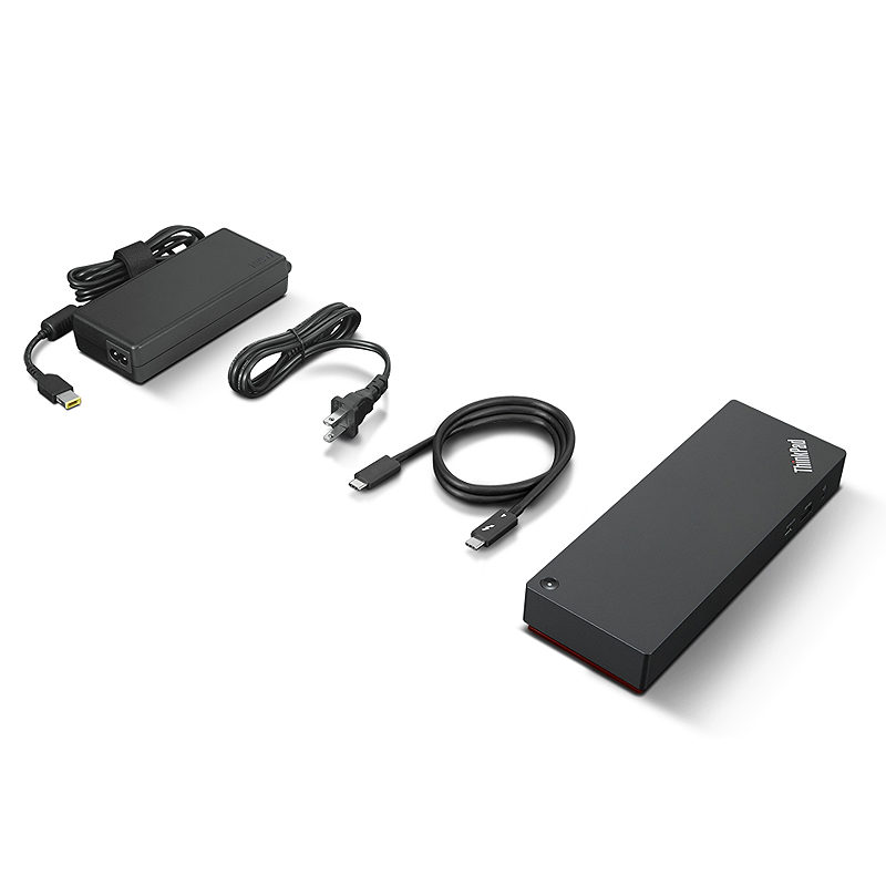 Lenovo ThinkPad Universal Thunderbolt 4 Ledningsført Sort