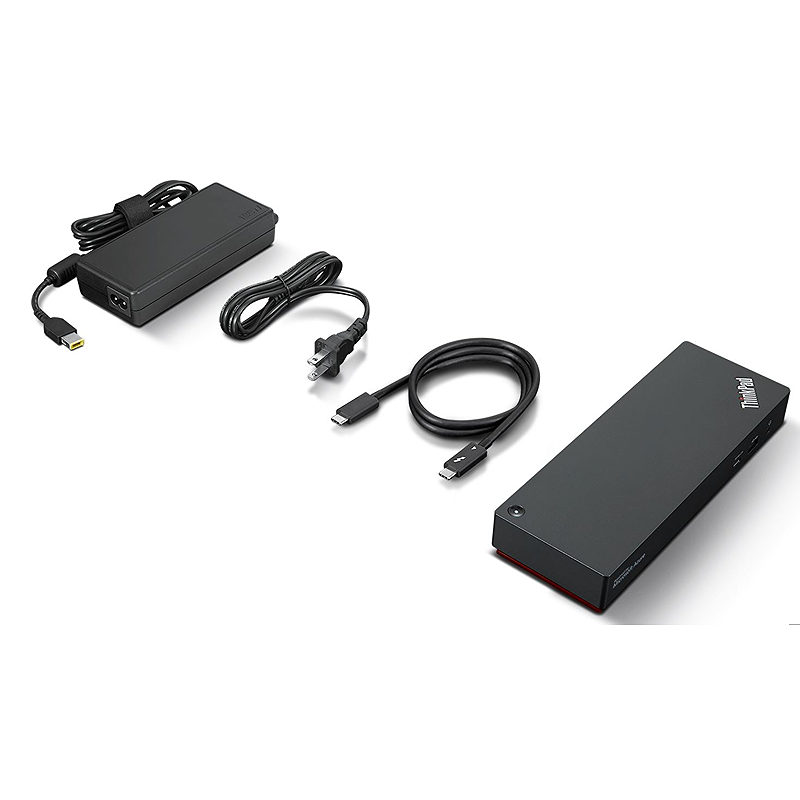 Lenovo ThinkPad Universal Thunderbolt 4 Smart Dock Ledningsført Sort