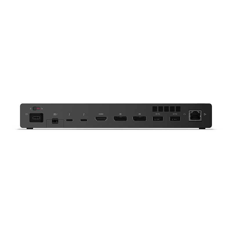 Lenovo ThinkPad Thunderbolt 5 Smart Dock 7500 Ledningsført Sort