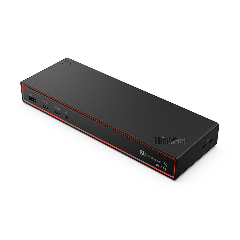 Lenovo ThinkPad Thunderbolt 5 Smart Dock 7500 Ledningsført Sort