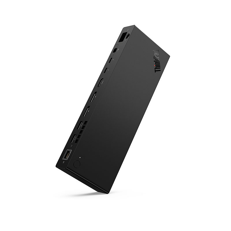 Lenovo ThinkPad Thunderbolt 5 Smart Dock 7500 Ledningsført Sort