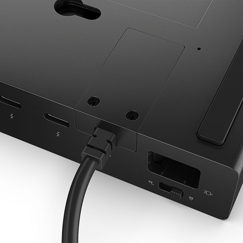 Lenovo ThinkPad Thunderbolt 5 Smart Dock 7500 Ledningsført Sort