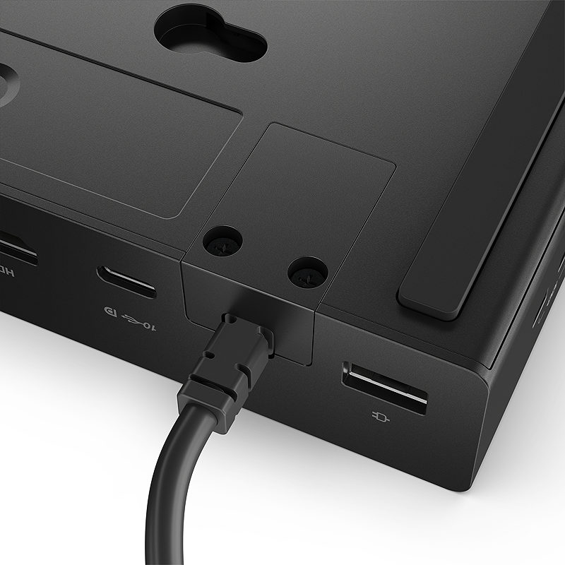 Lenovo ThinkPad USB4 Smart Dock 5500 Ledningsført Sort